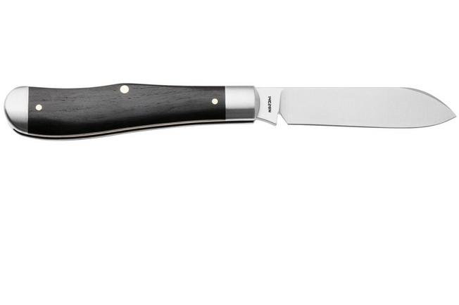 Imagen para Jack Wolf Gateway Eureka EUREK-01-EBONY Satin 14C28N, Ebony Wood, navaja