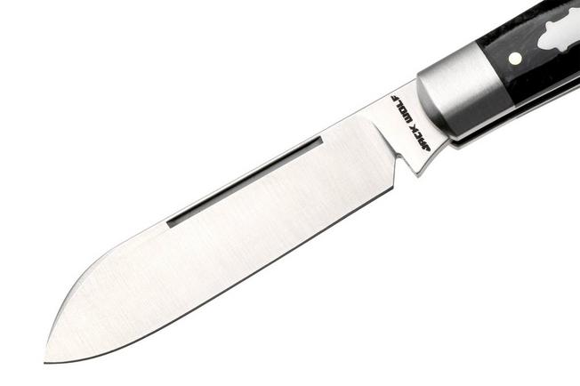 Obraz dla Jack Wolf Gateway Eureka EUREK-01-KIR-BLK-ICE Satin 14C28N, Black Ice Kirinite, nóż składany Knivesandtools Exclusive