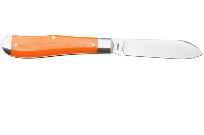 Imagen para Jack Wolf Gateway Eureka EUREK-01-VIB-LIN-BEN Satin 14C28N, Vibe Linen Bengal Orange, navaja