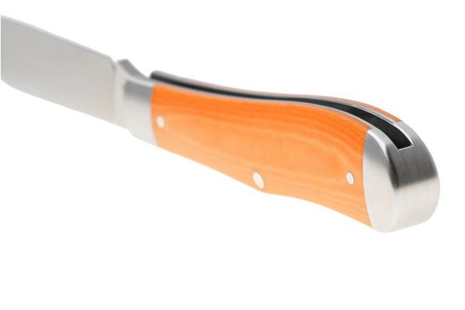 Imagen para Jack Wolf Gateway Eureka EUREK-01-VIB-LIN-BEN Satin 14C28N, Vibe Linen Bengal Orange, navaja