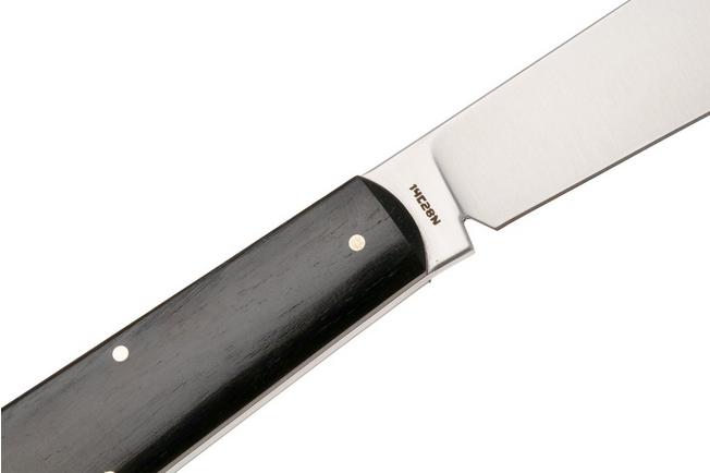 Bild für Jack Wolf Gateway FIXedc GATEW-FX-01-EBONY Satin Sandvik 14C28N, Ebony Wood, Fahrtenmesser
