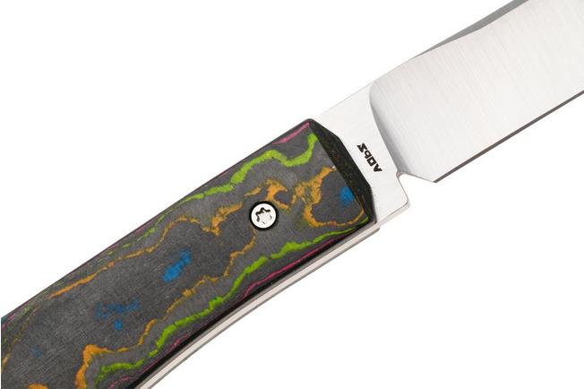 Image for Jack Wolf Pioneer FIXedc PIONE-FX-01-CC-80S, Satin S90V, CamoCarbon 80's, fixed knife