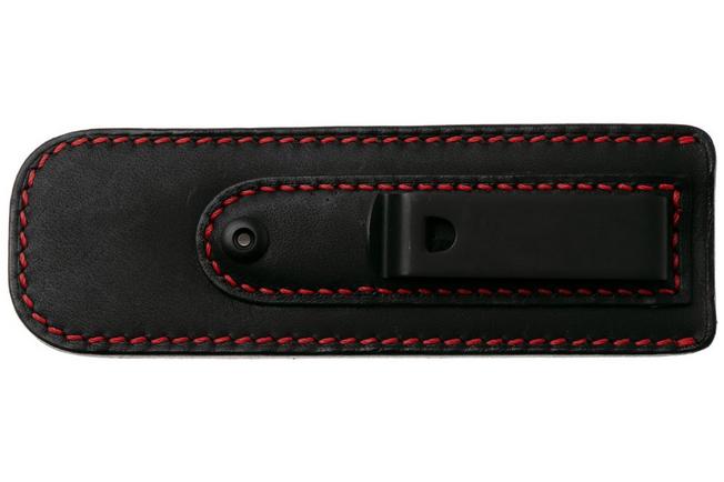 Image for Jack Wolf Pioneer FIXedc PIONE-FX-01-RED-ABALONE, Satin S90V, Red Abalone, fixed knife