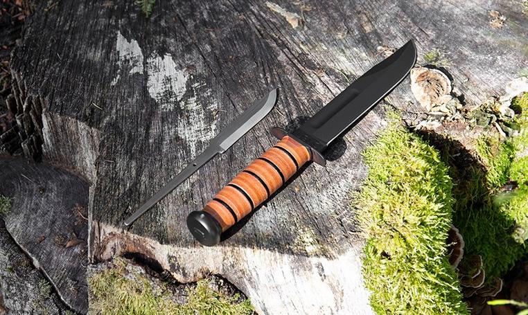 Construction des couteaux à lame fixe : qu'est-ce que le tang ?