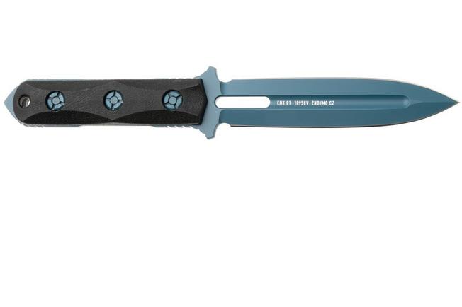 Afbeelding voor KA-BAR EK ENX.01 Navy Cerakote 1095CV, Black FRN, tactische dolk