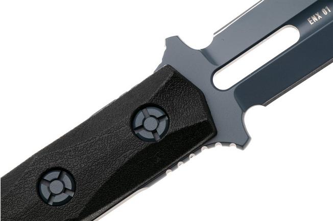 Afbeelding voor KA-BAR EK ENX.01 Concrete Cerakote 1095CV, Black FRN, tactische dolk