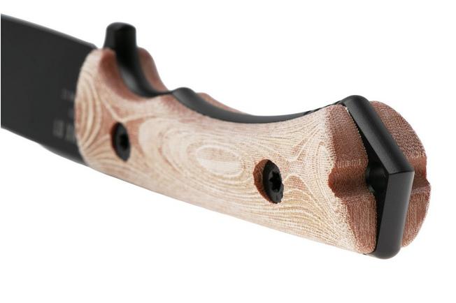 Image for KA-BAR NX.01 Black Cerakote, Brown Natural Textite, fixed-blade survival knife