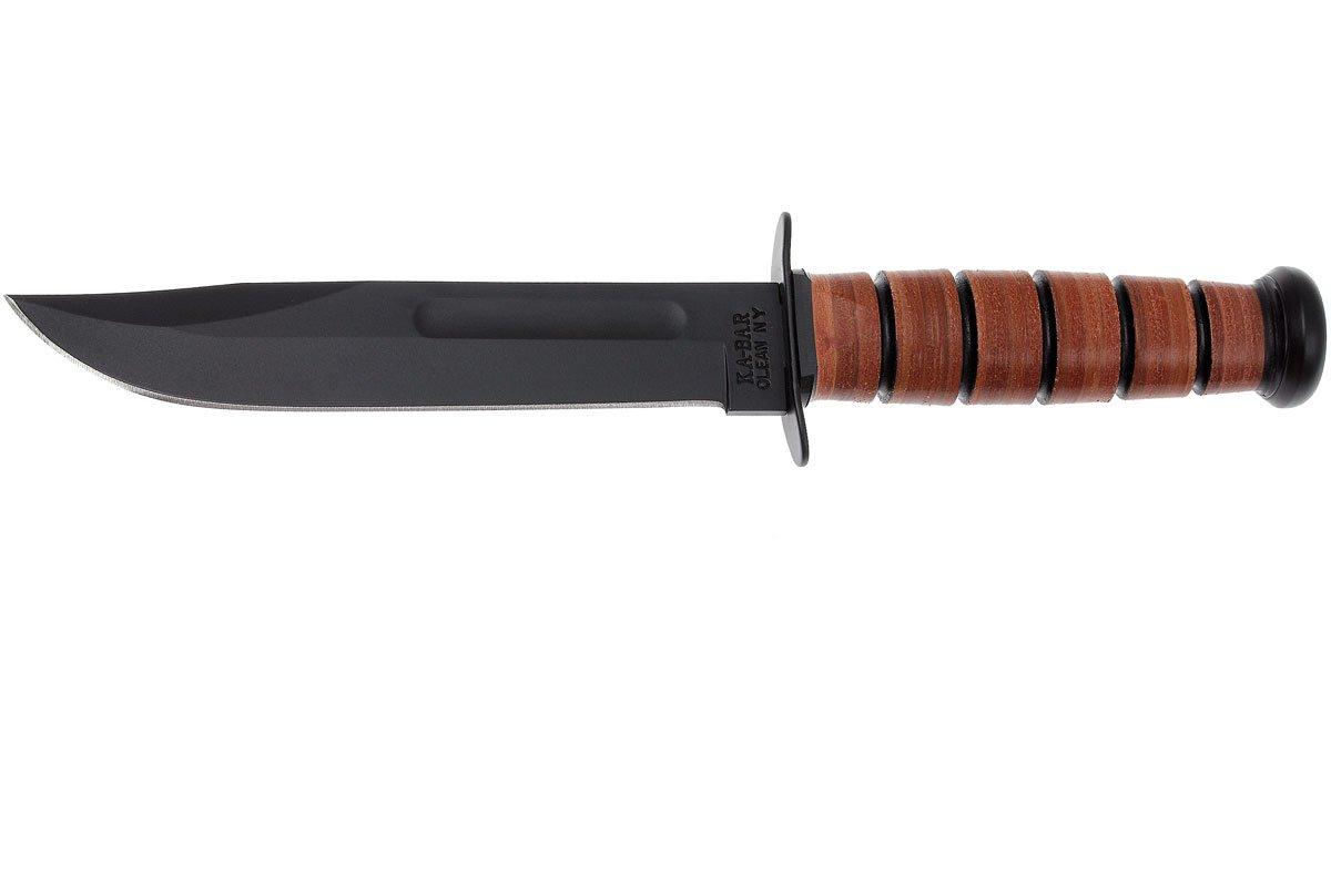 KA-BAR USMC 1217 Plain Edge, Lederscheide | Günstiger shoppen bei ...