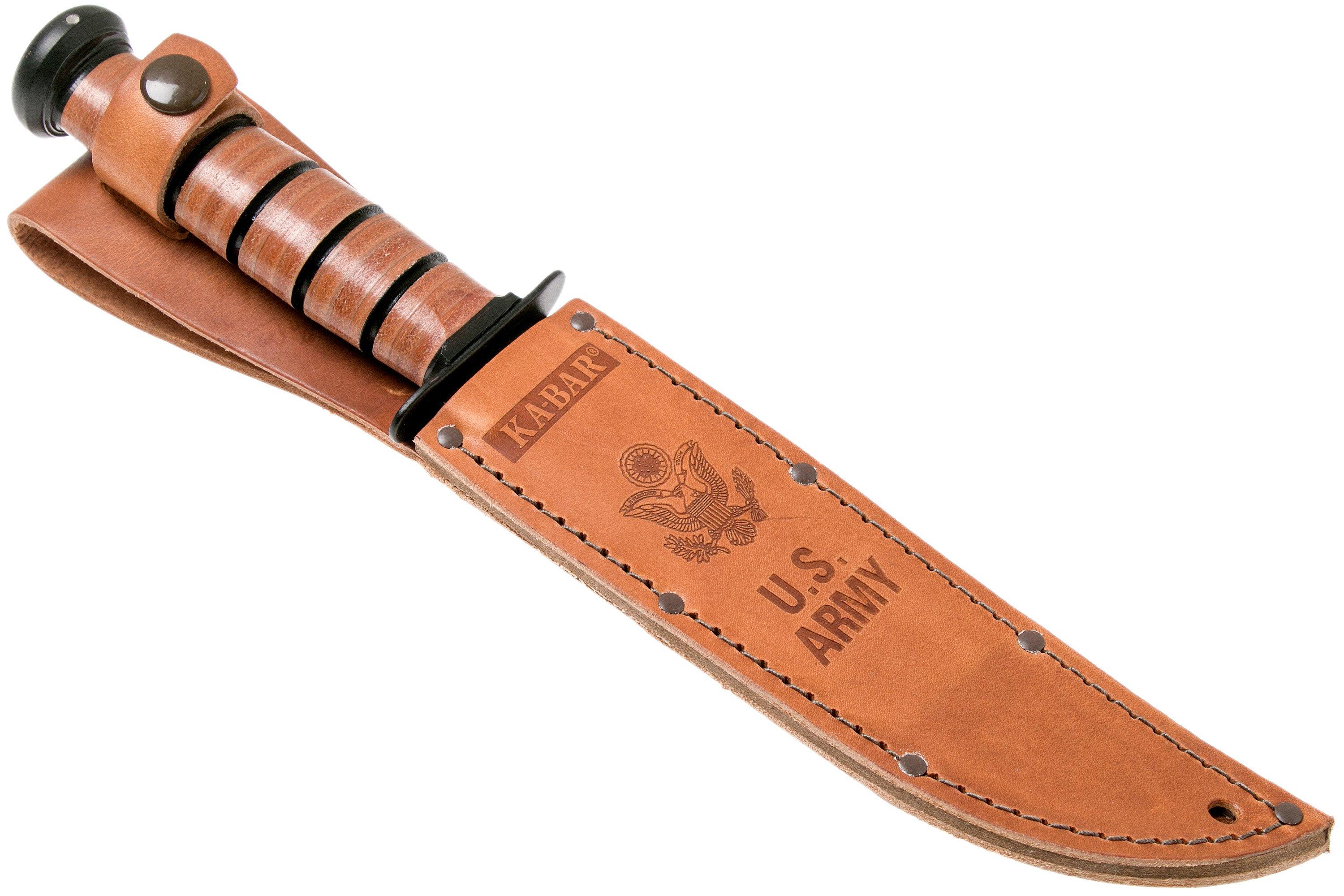 ka-bar-u-s-army-knife-1220-vaststaand-mes-lederen-foedraal