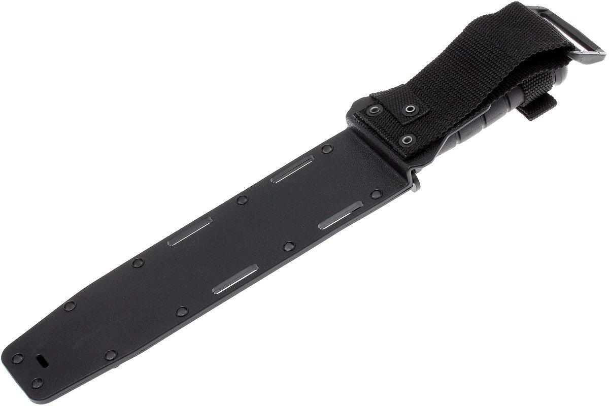 KA-BAR Tanto 1245 partly serrated, kydex sheath