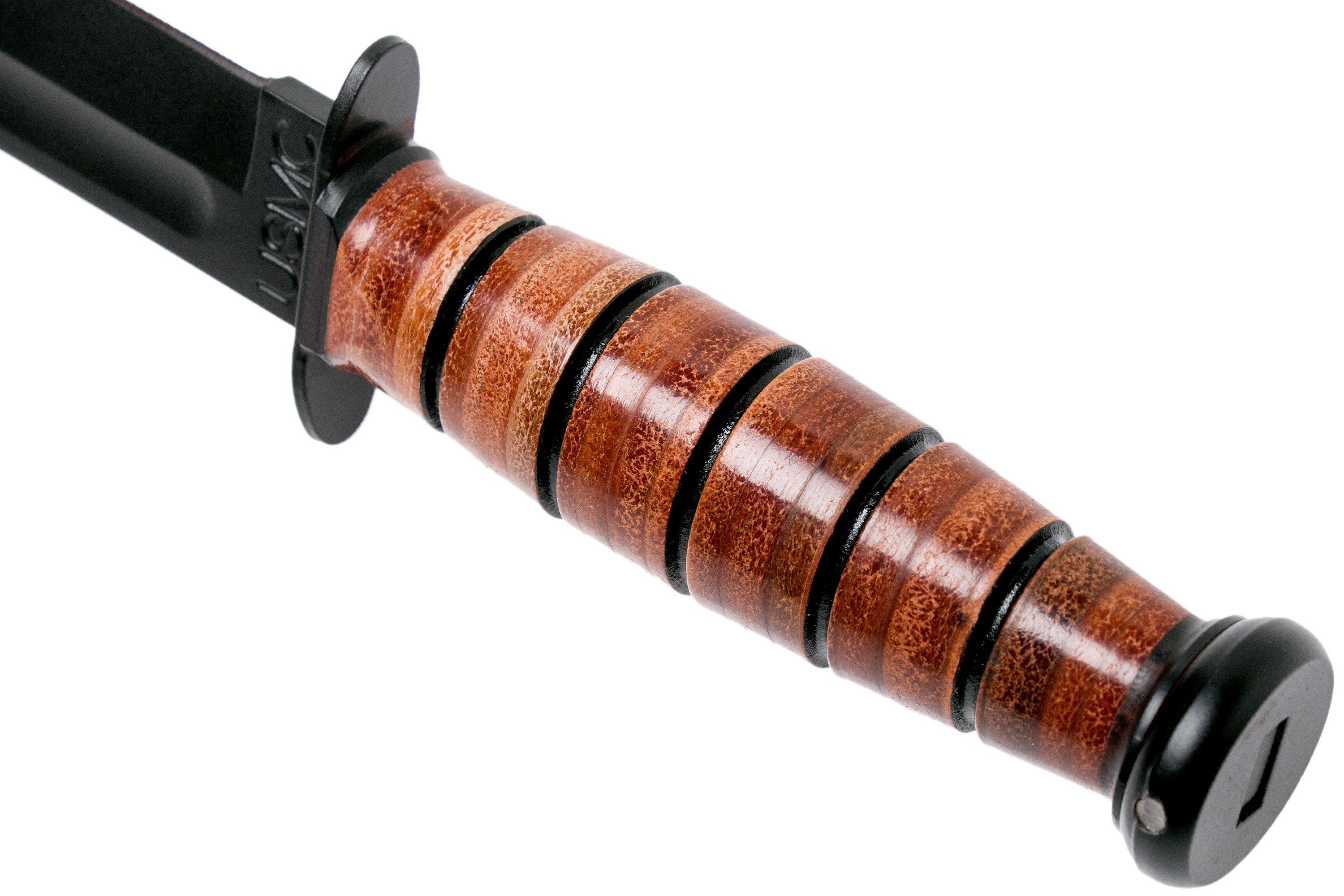 KABAR Short USMC Knife 1250, fodero in pelle Fare acquisti