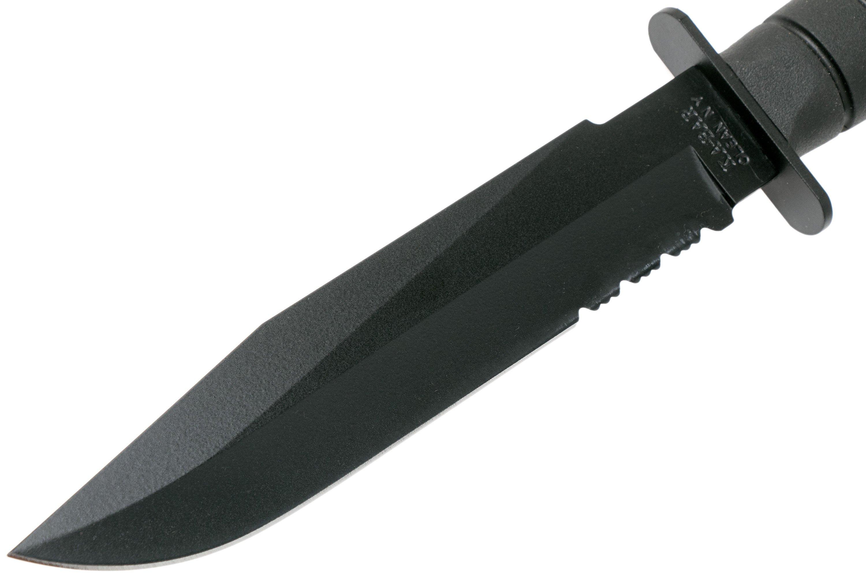 KA1271-Ka Bar Black Fighter Tactical Knife Mixed