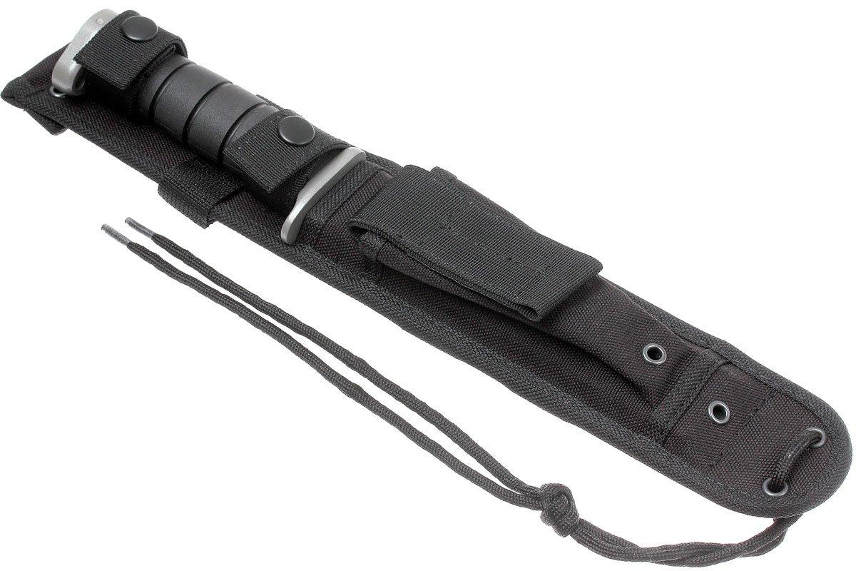 KABAR D2 Extreme Fighting/Utility Knife 1281 partlyserrated, MOLLE