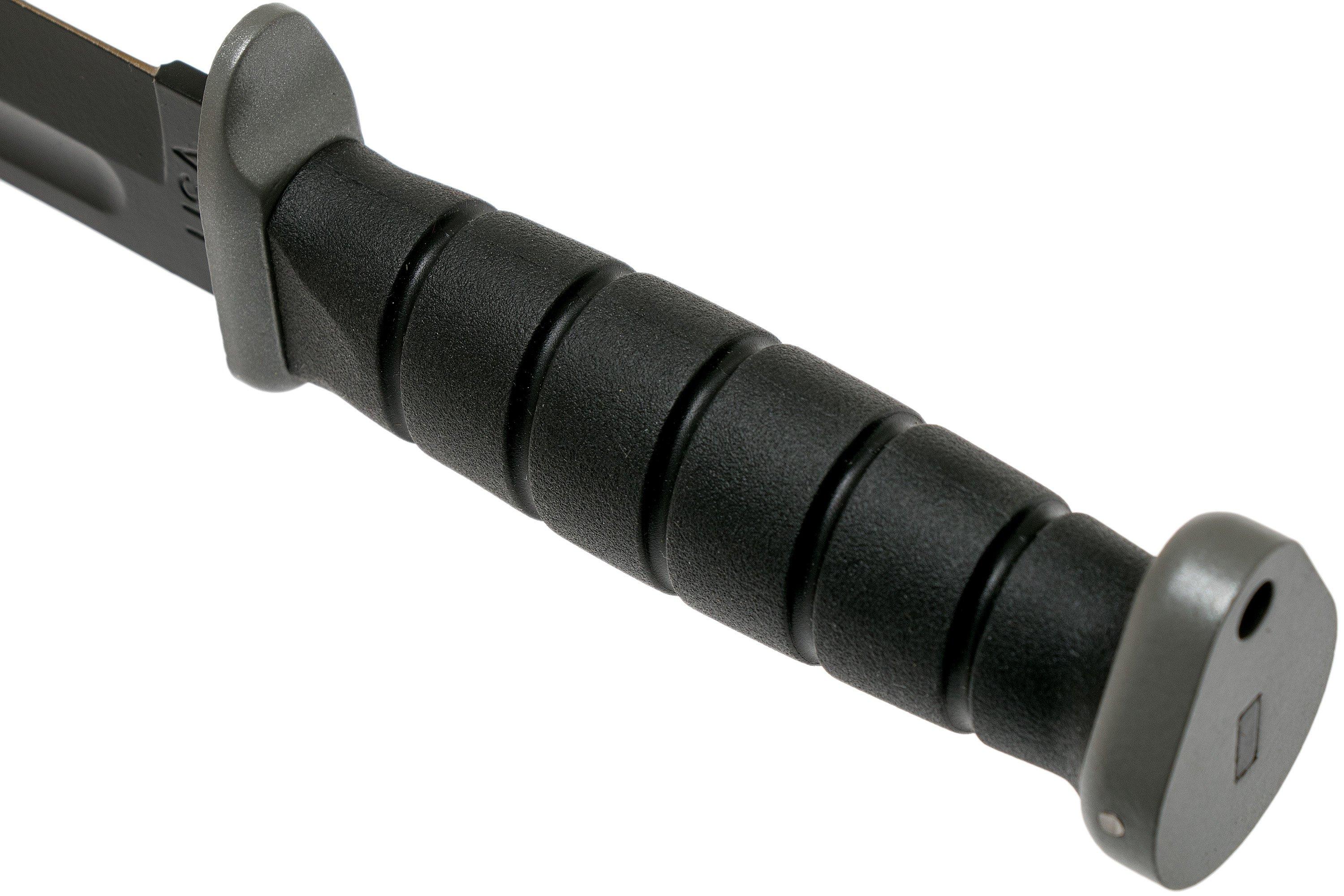 KABAR D2 Extreme Fighting Knife 1292, straight edge, Kraton handle