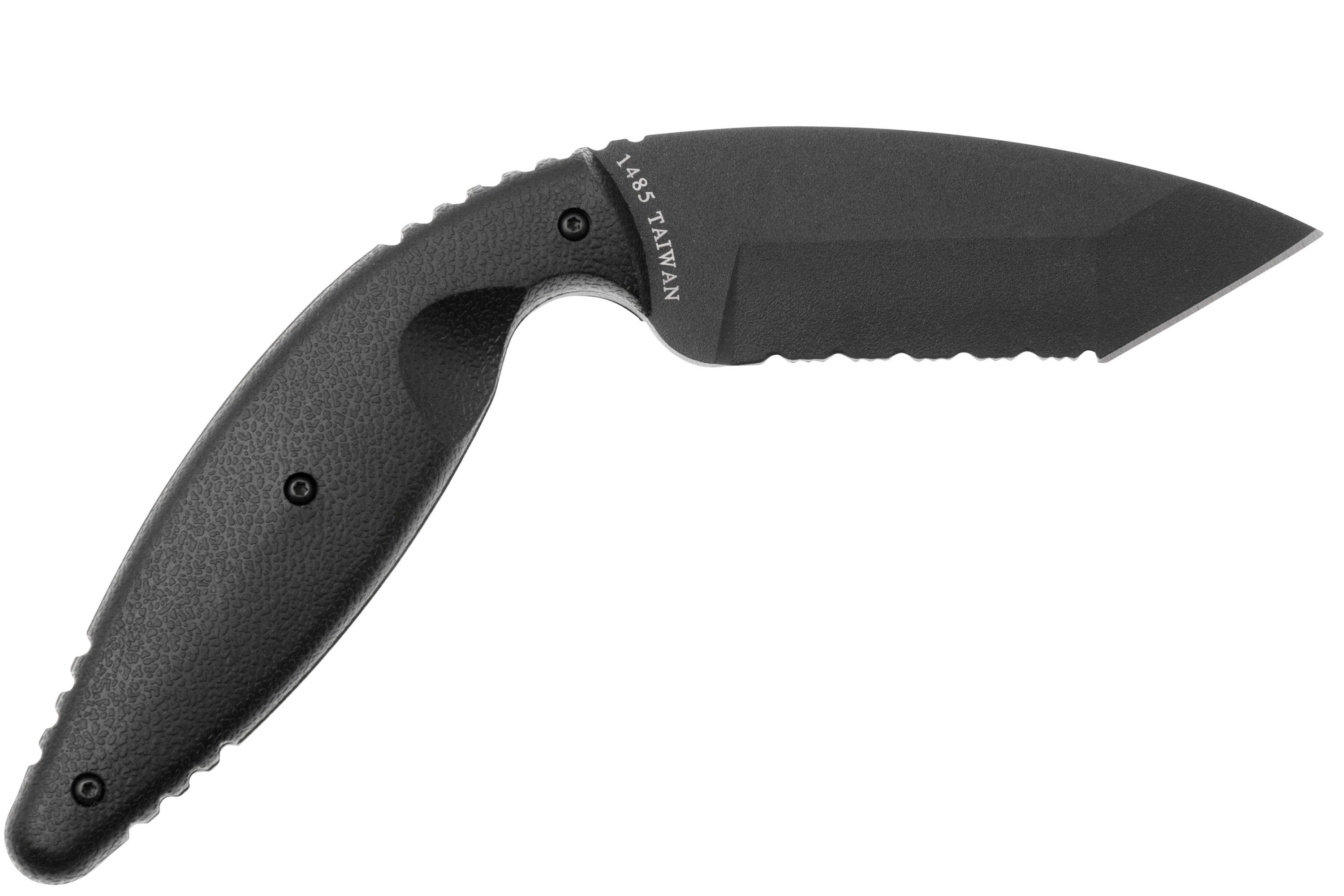 KA-BAR TDI Large 1485 Tanto Black Serrated, fixed knife ...