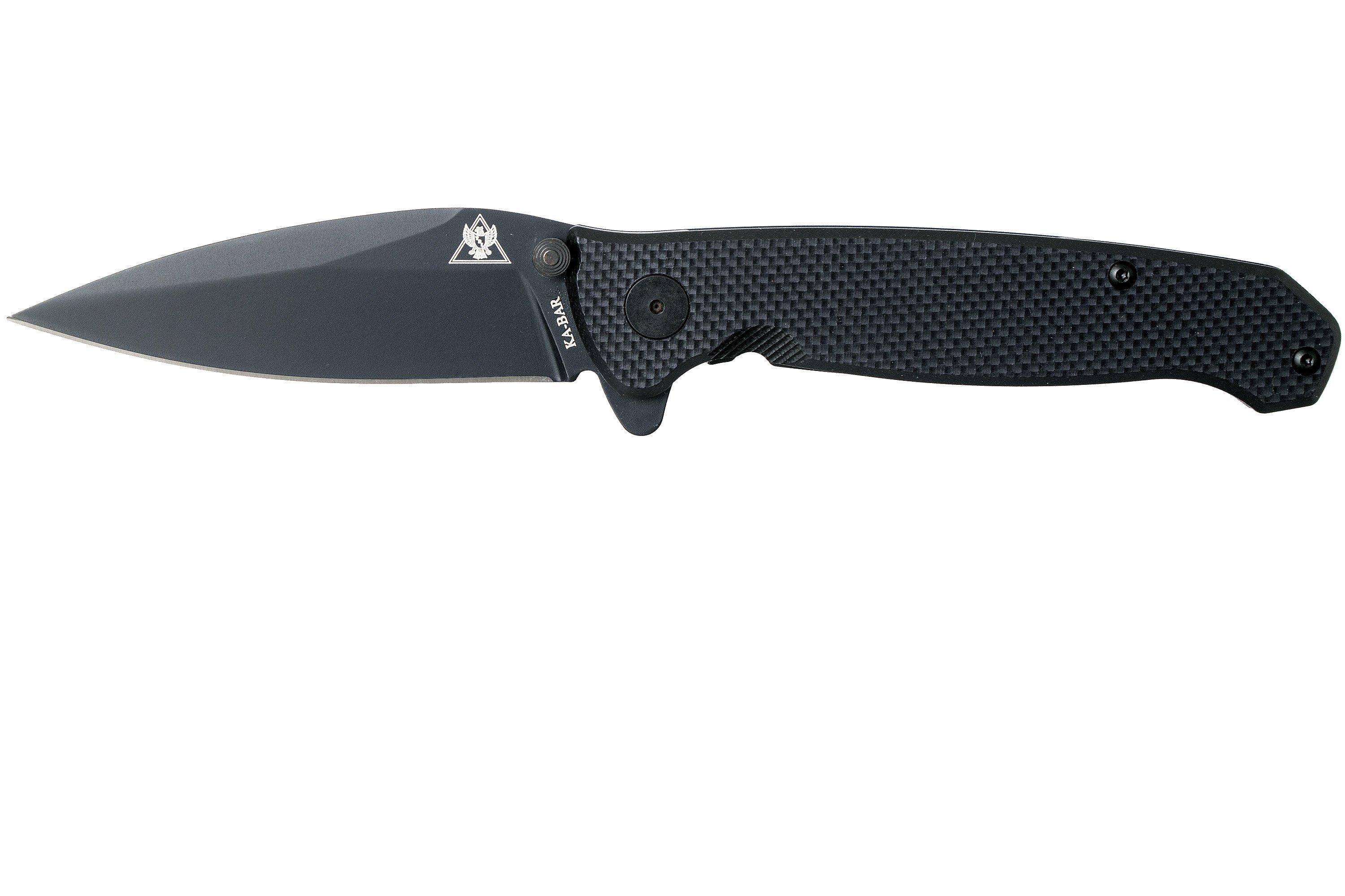 KABAR TDI Flipper Folder 2490 pocket knife, John Benner design