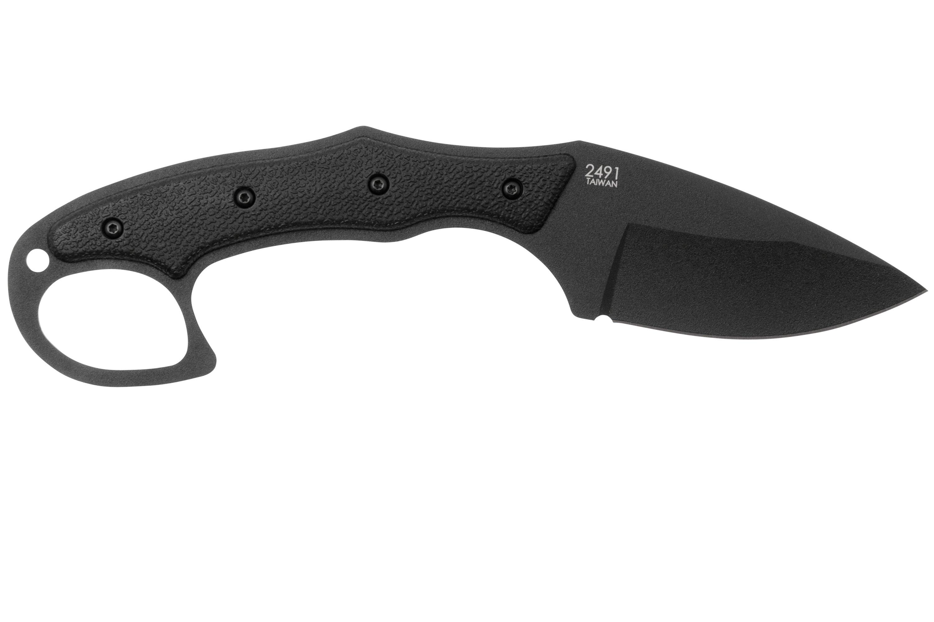 KA-BAR TDI Pocket Strike 2491 Black, fixed knife | Advantageously ...