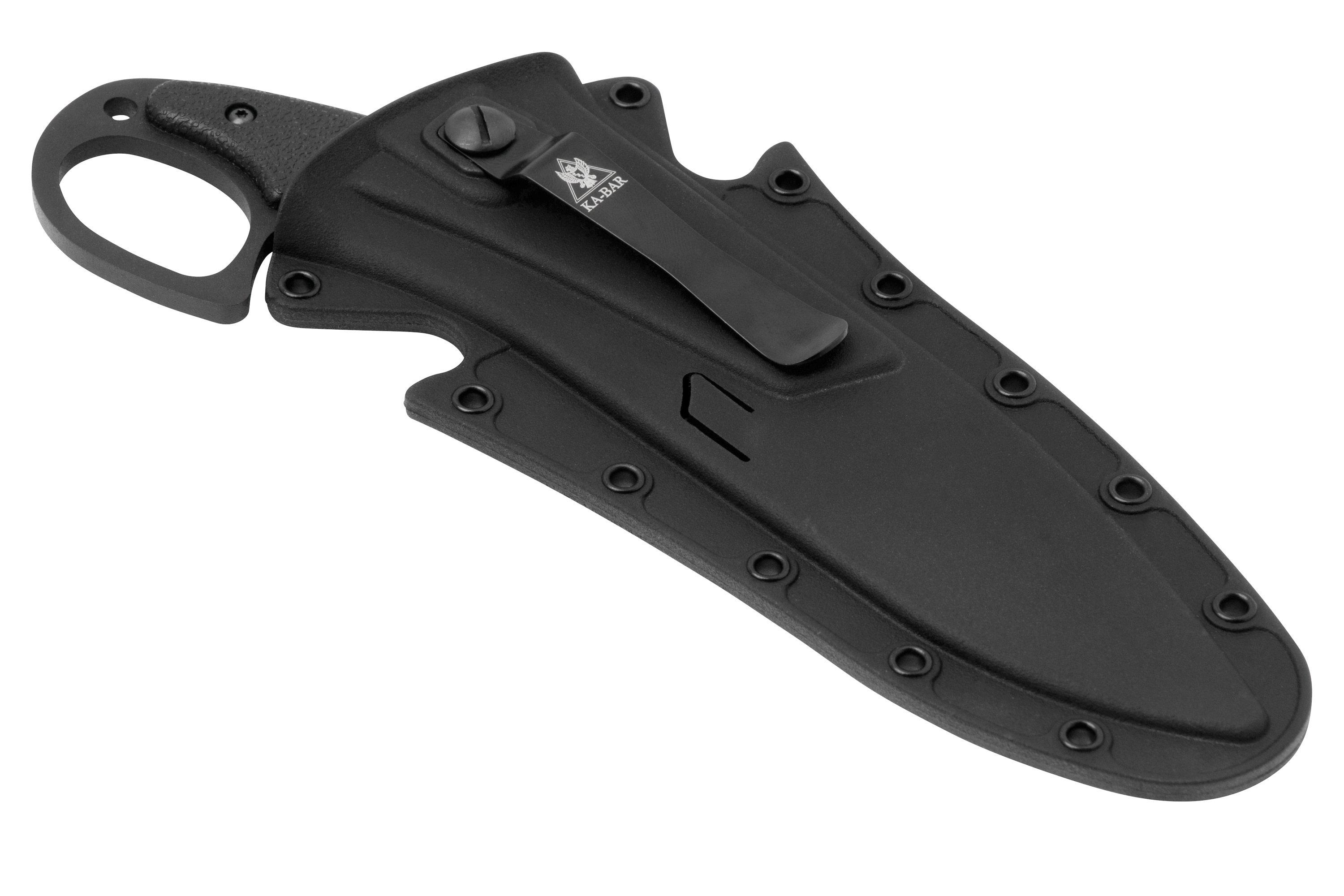 KA-BAR TDI Pocket Strike 2491 Black, fixed knife | Advantageously ...