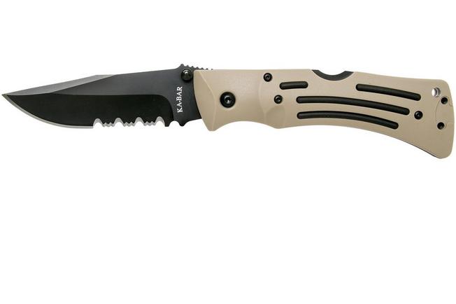 KA-BAR Mule Folder Desert Tan 3053 navaja | Compras con ventajas en  