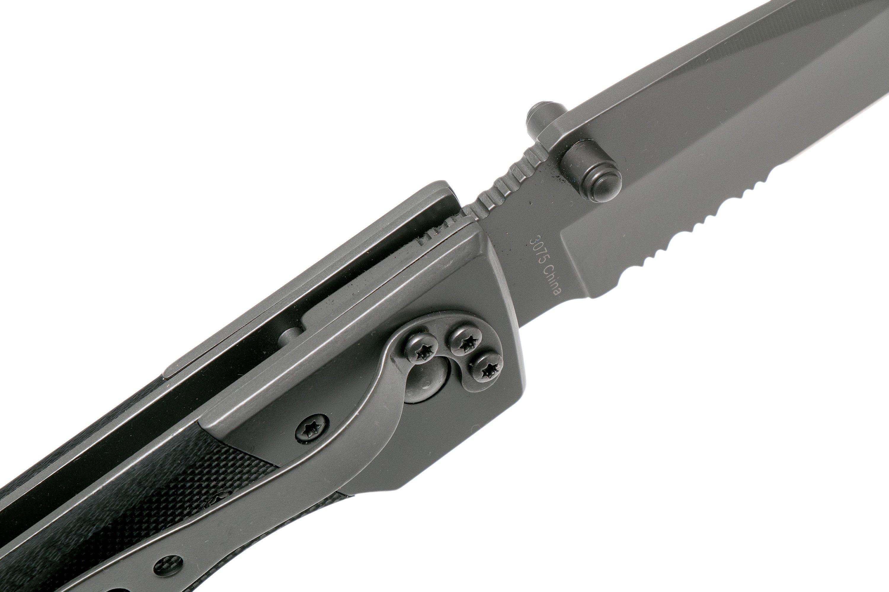 KABAR Warthog Tanto Folder III Serrated Edge 3075 Fare acquisti