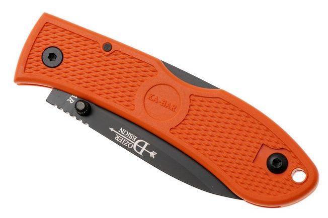 Image for KA-BAR Dozier Folding Hunter Orange 4062BO