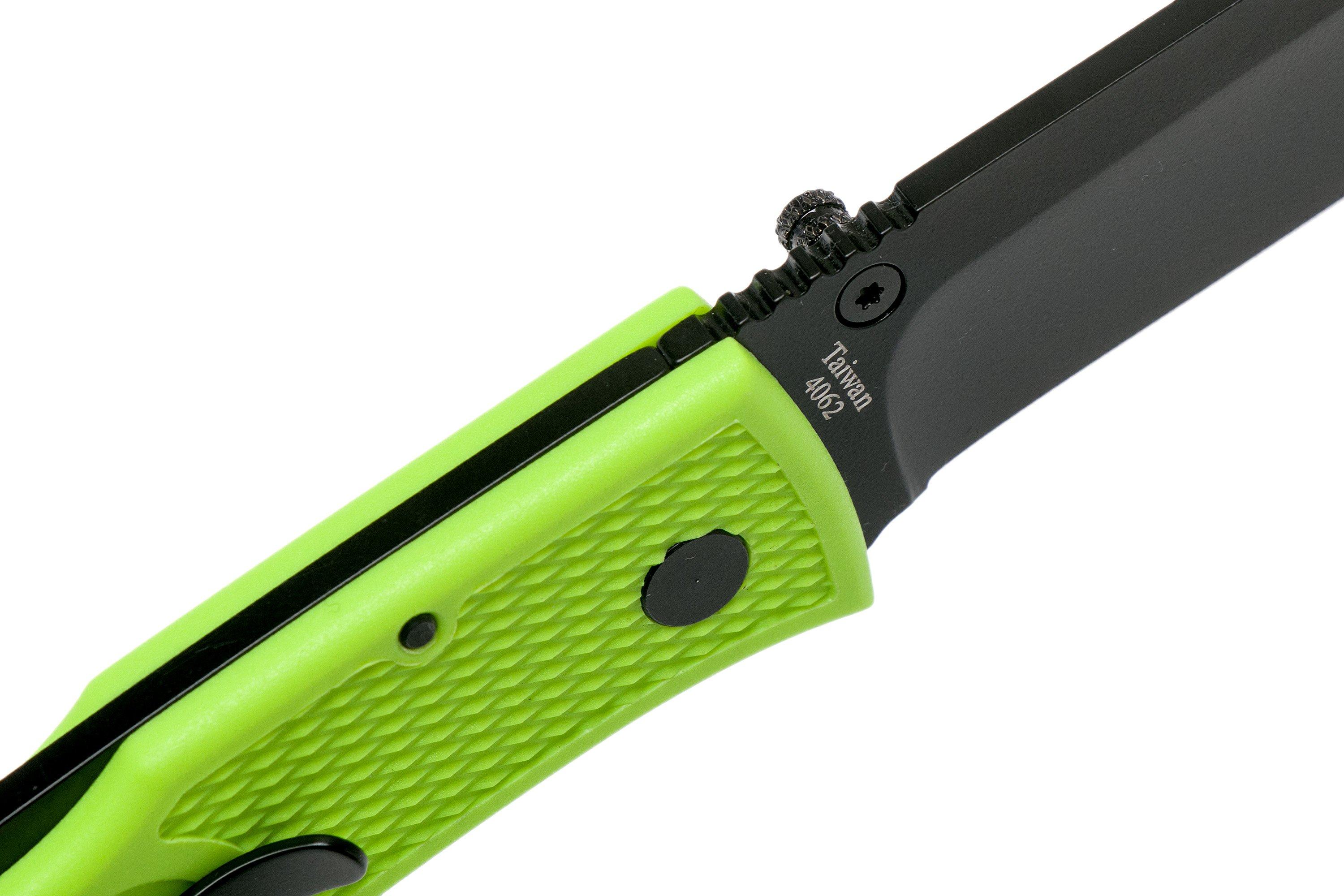 KA-BAR Dozier Folding Hunter Zombie Green 4062ZG
