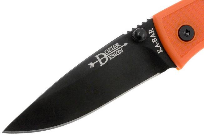 Image for KA-BAR Mini Dozier Orange 4072BO