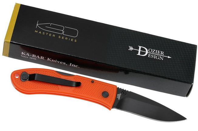 Image for KA-BAR Mini Dozier Orange 4072BO
