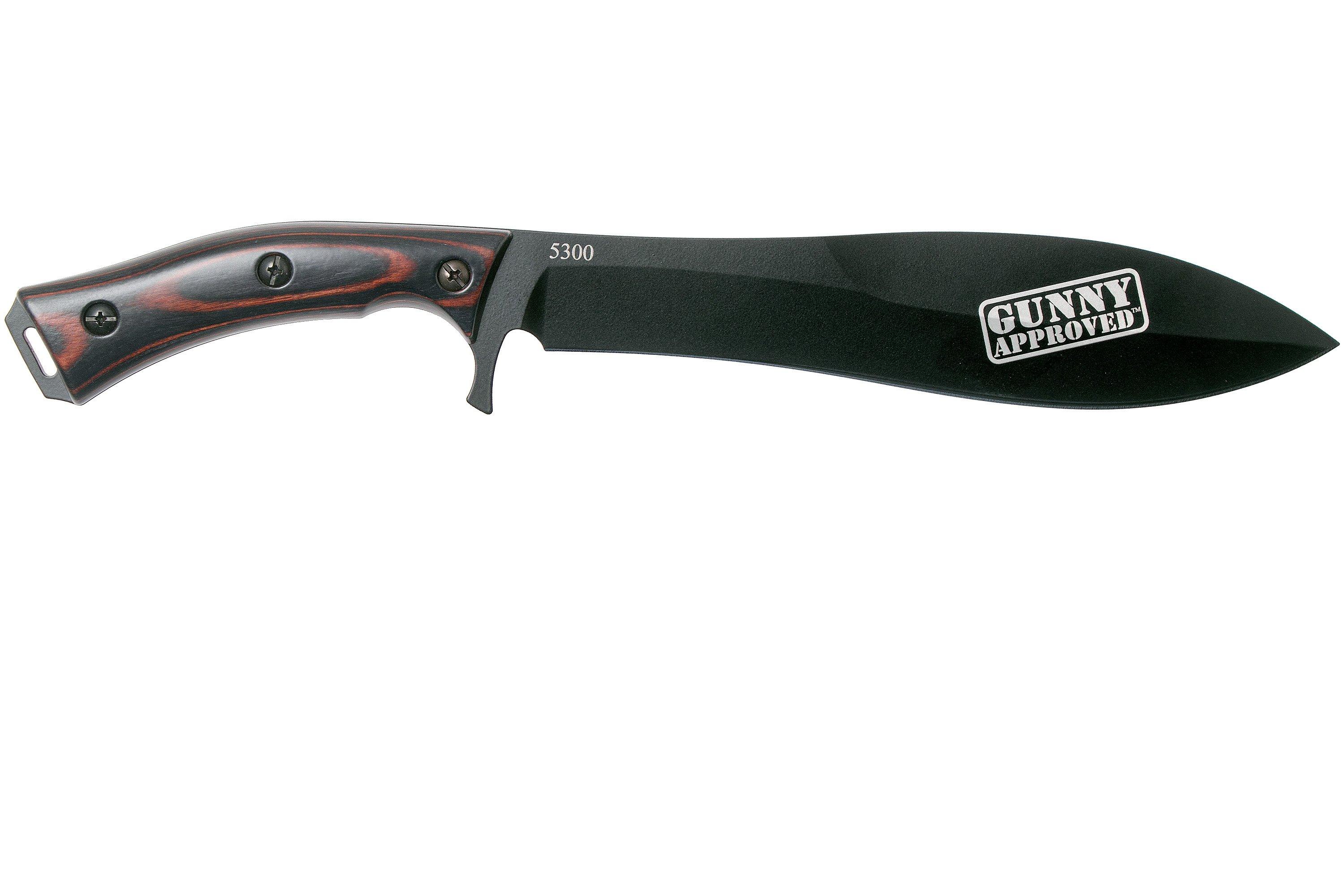 KABAR 5300 Gunny Knife, fixed knife, R. Lee Ermey design