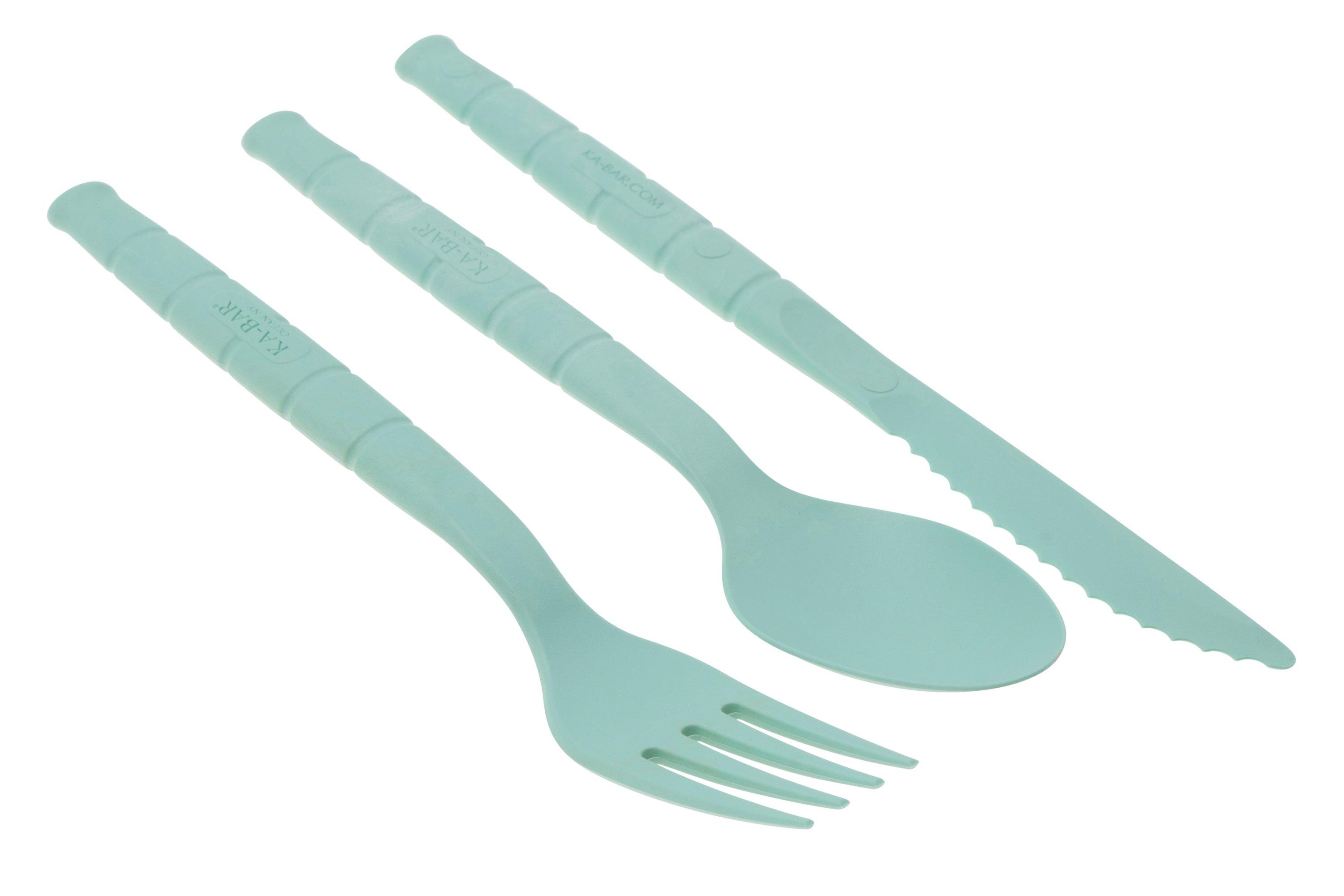 KABAR Lunch Pal 9939 spoon knife fork, cutlery set Advantageously