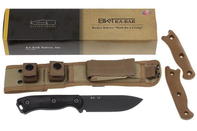 KA-BAR Short Becker Drop Point BK16 | Advantageously shopping at