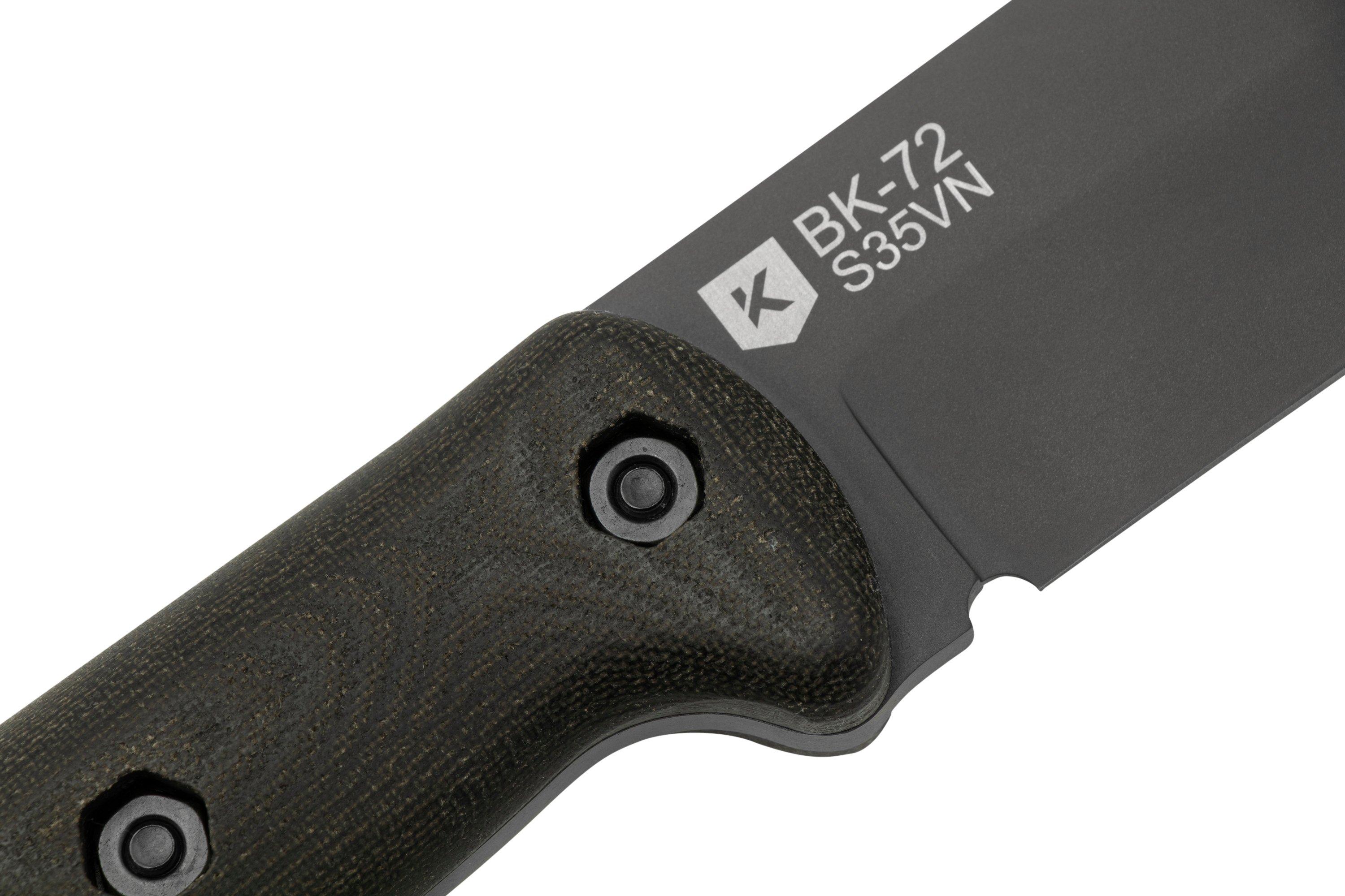 KABAR Becker BK72 Black DLC CPM S35VN Knivesandtools Exclusive