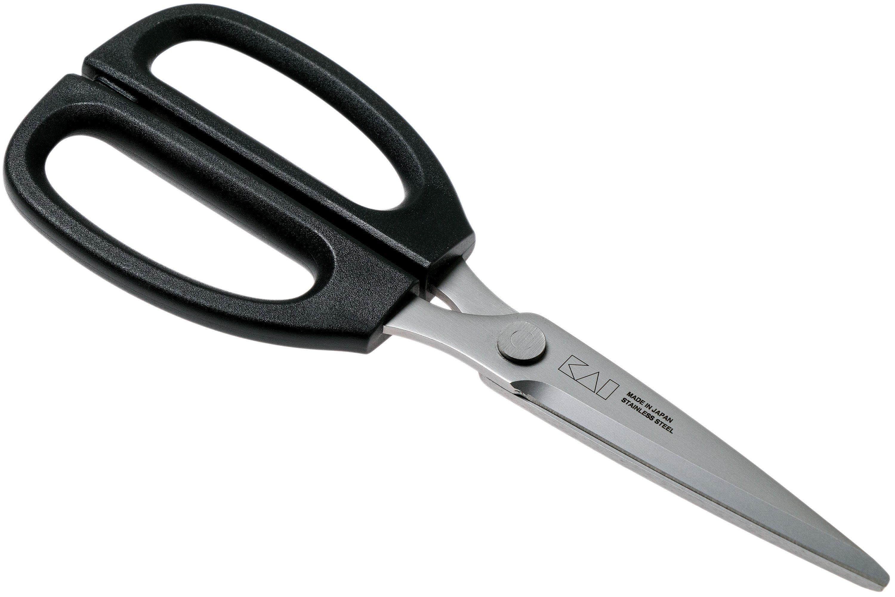 KAI Sebastian Conran Gifu Dirk kitchen scissors, black Advantageously