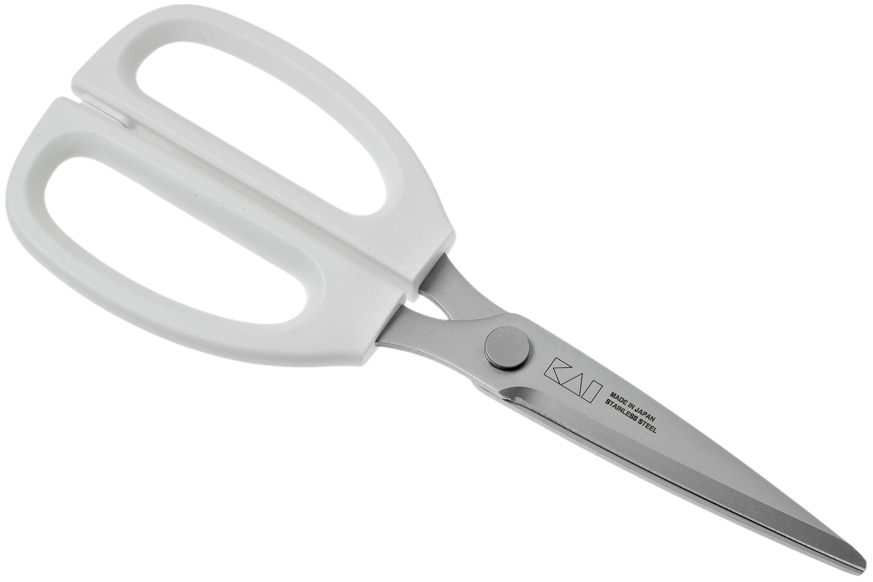 KAI Sebastian Conran Gifu Dirk kitchen scissors, white Advantageously