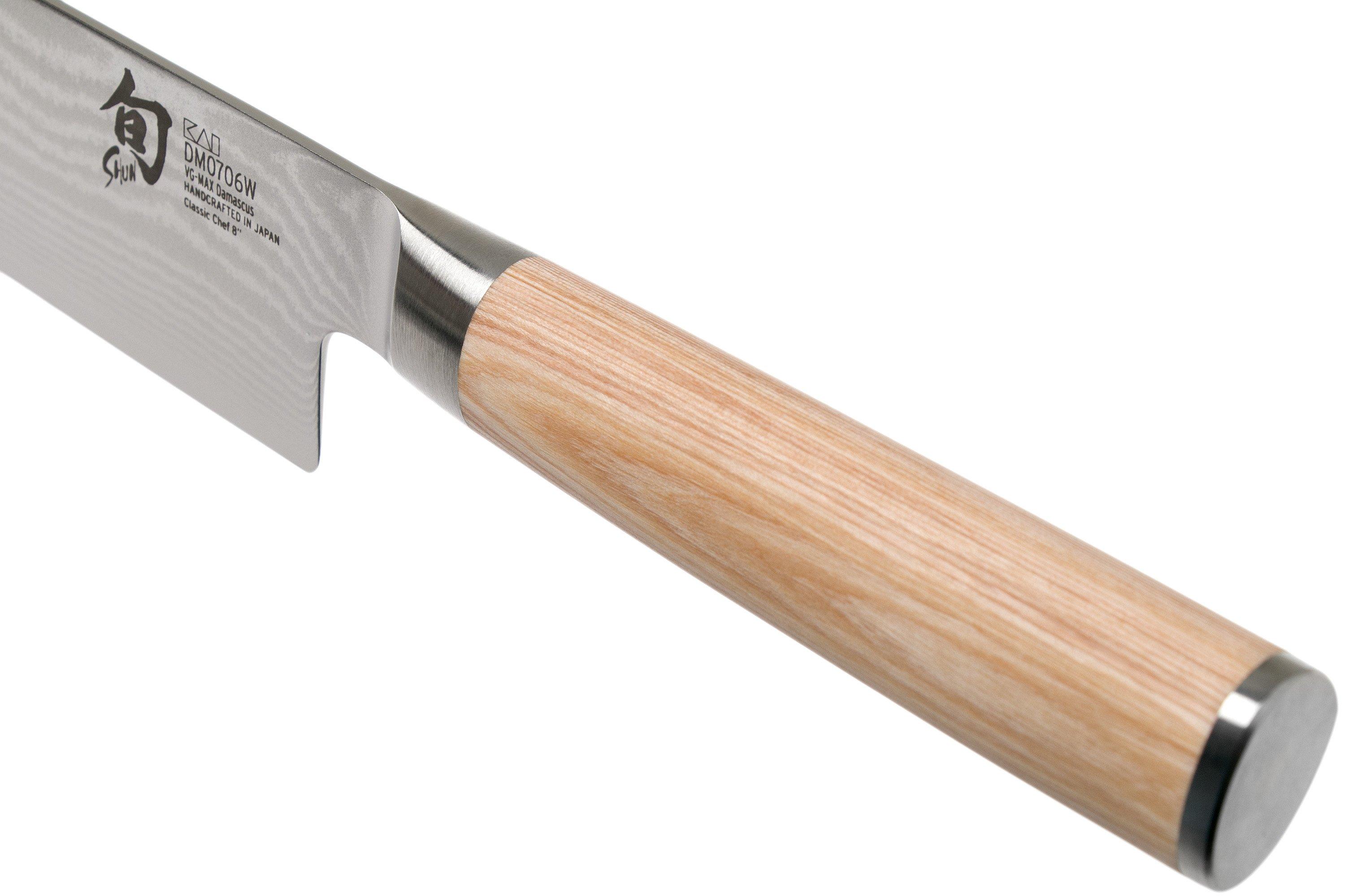 Couteau japonais Kai Shun Classic White - Couteau de chef 20 cm