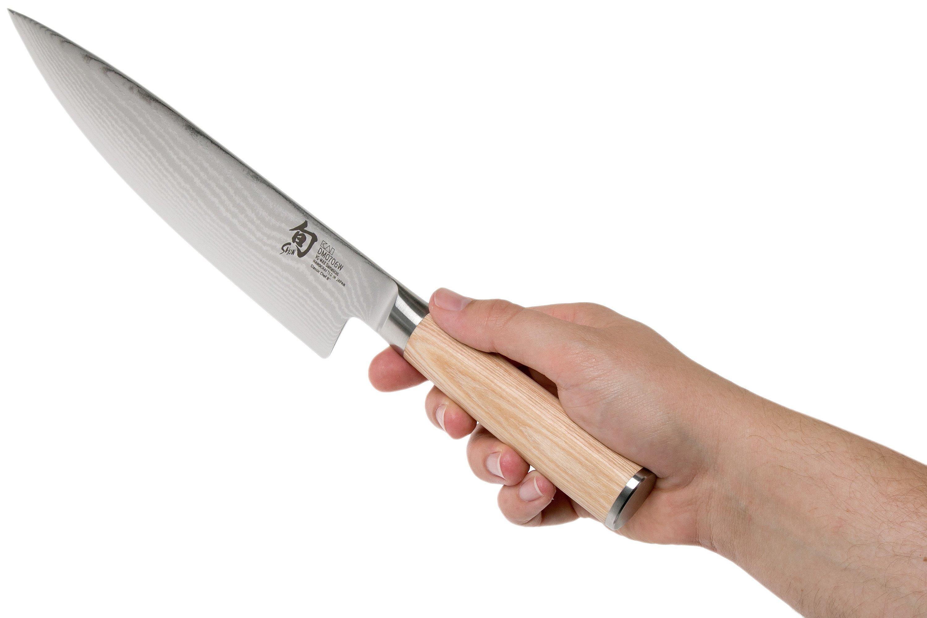 Kai Shun Classic White chef's knife 20 cm Advantageously shopping at