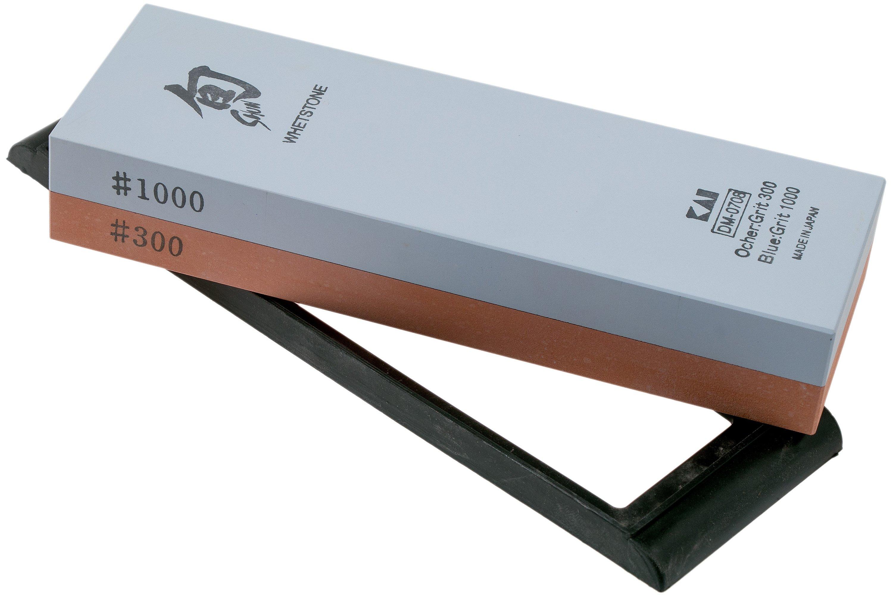 Shun 2-in-1 Honing Steel and Whetstone with Stand