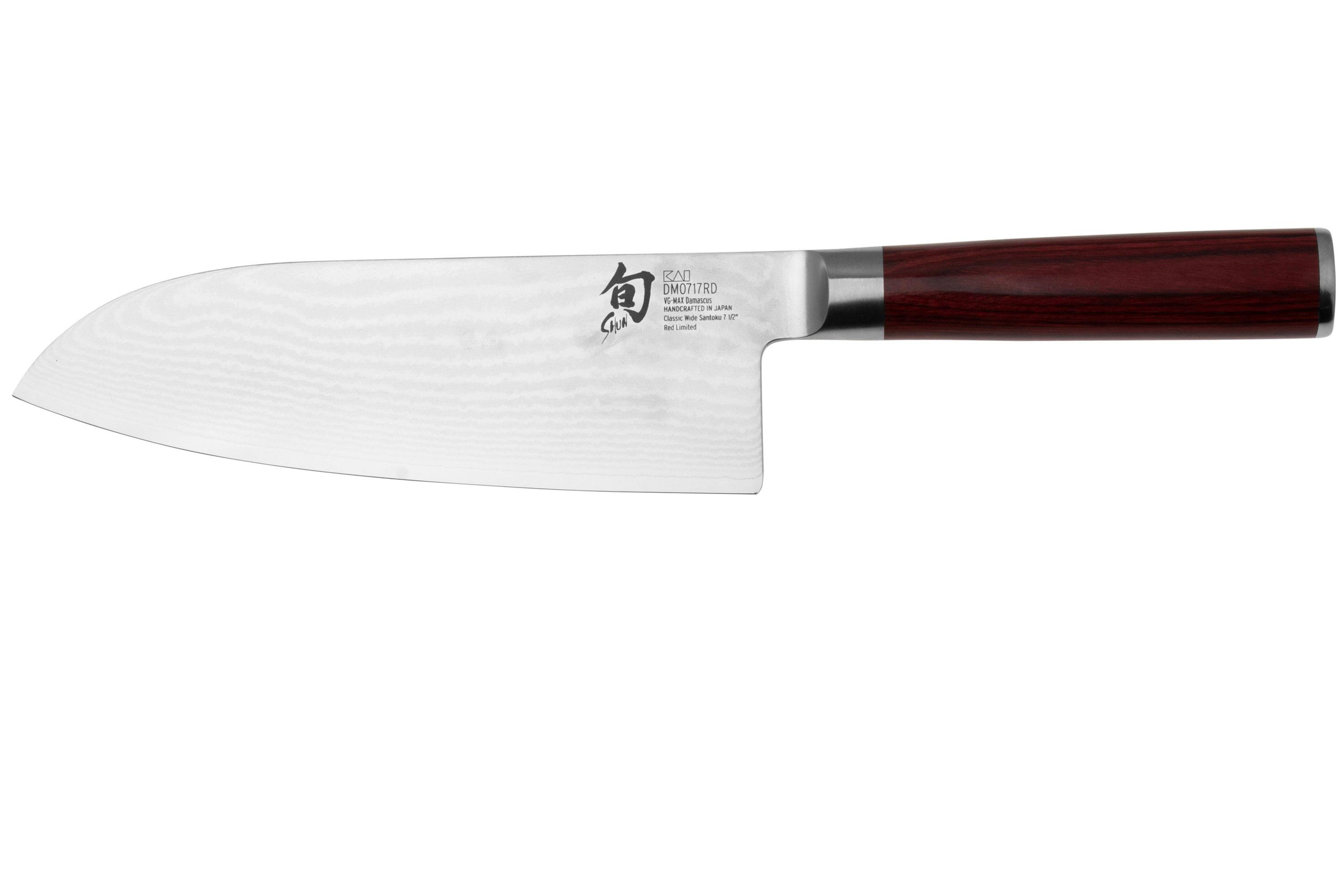 Couteau Kyocera Couteau santoku lame céramique 14cm rouge TK-140WH-RD