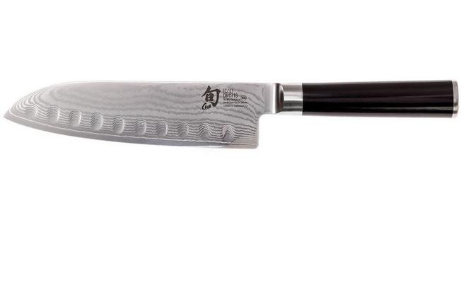 projector Prominent Discreet Kai Shun Santoku mes met groeven 18 cm | Voordelig kopen bij  knivesandtools.be