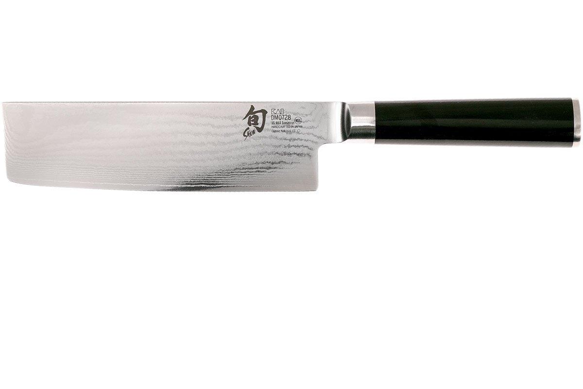 Couteau japonais Nakiri 16,5 cm Kai Shun Classic acier forgé damas