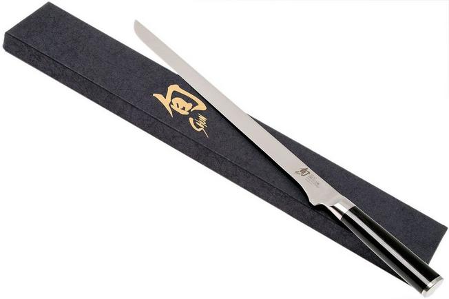 KAI Shun Damasco DM-0735 - Cuchillo jamonero japonés de 30,5 cm