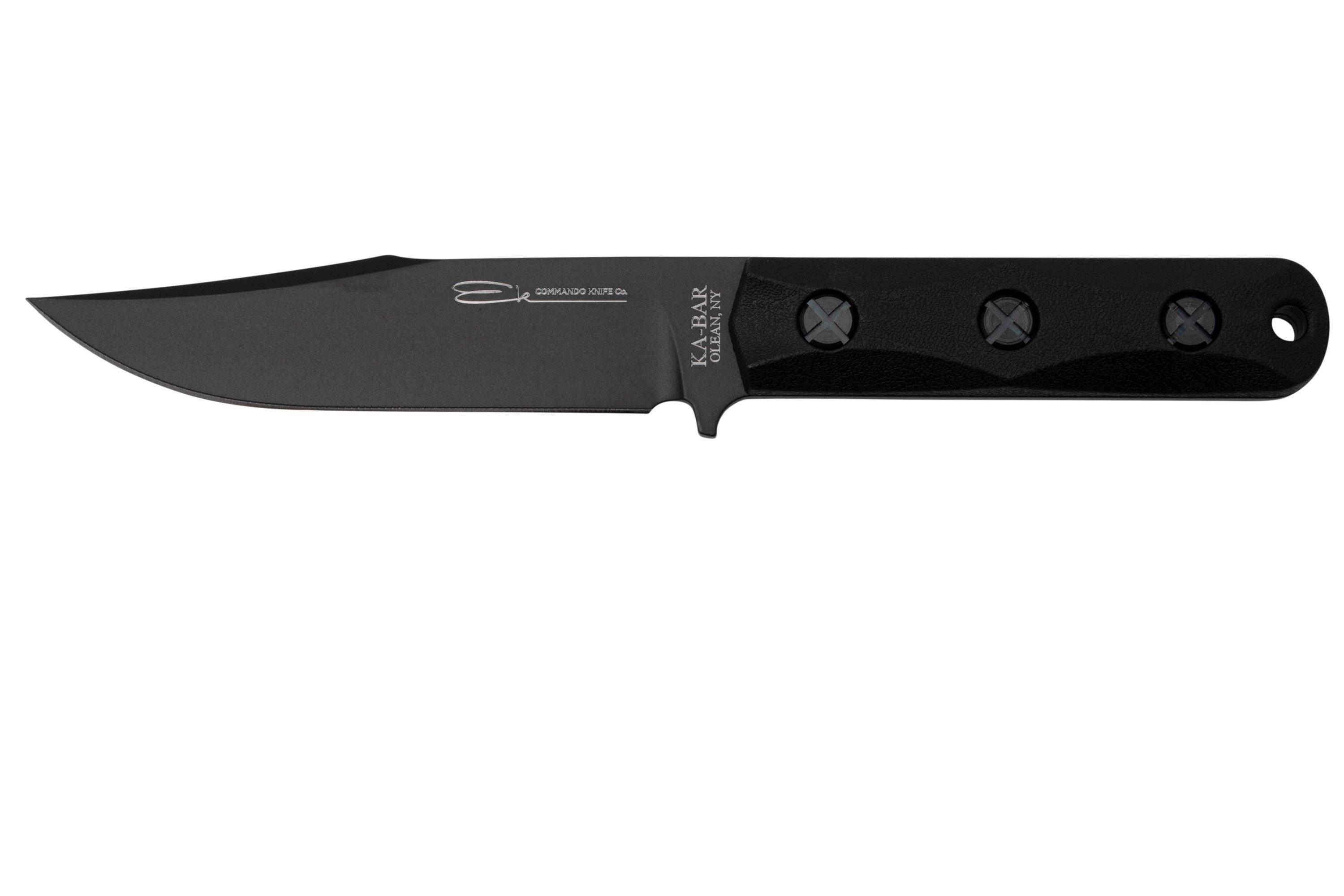 ka-bar-ek-commando-short-clip-point-bowie-ek50-fixed-knife