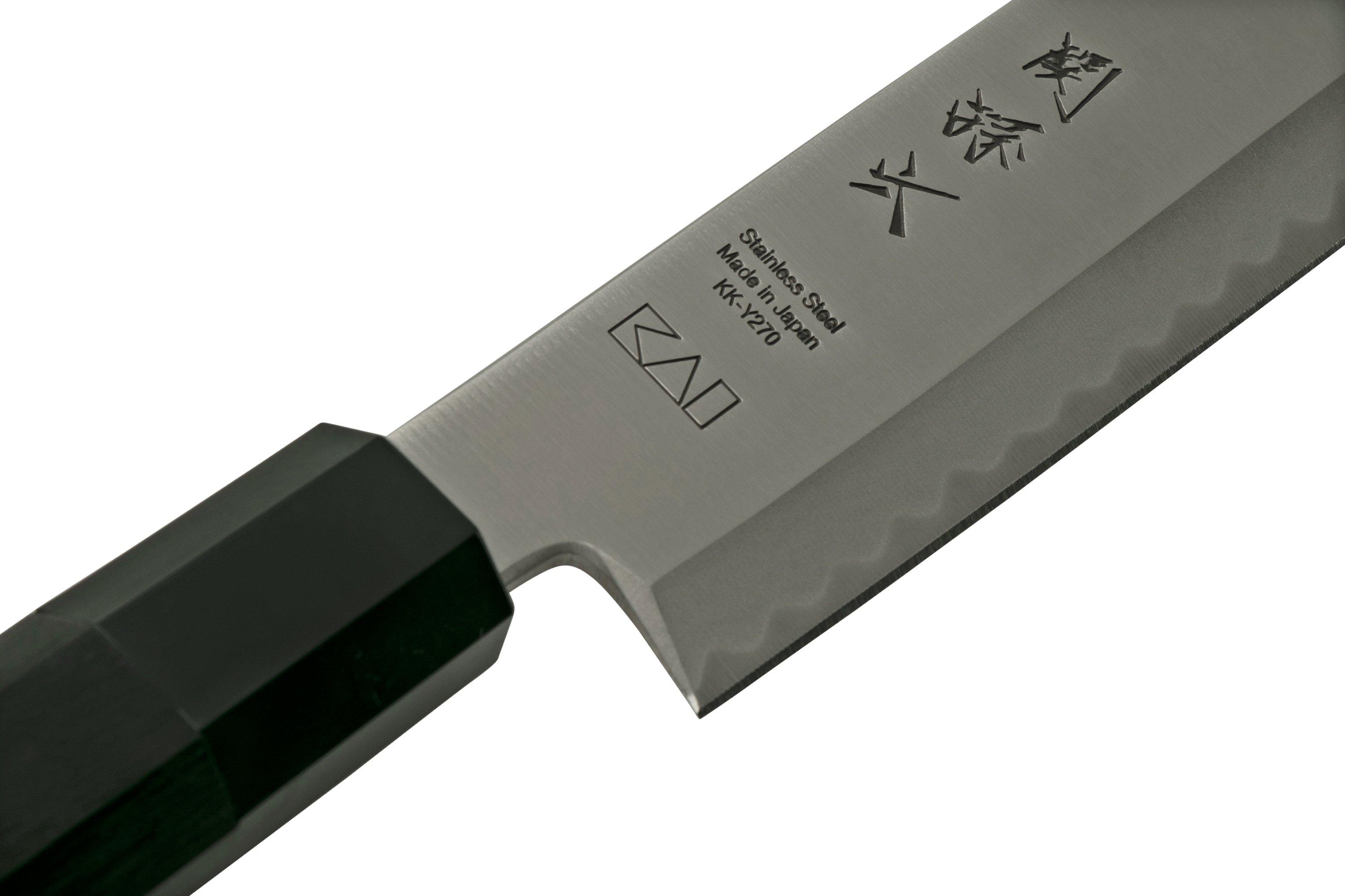 Couteau Yanagiba Kai Seki Magoroku KK-0030 – Acier Et Bois – Couteau De Cuisine – Neuf