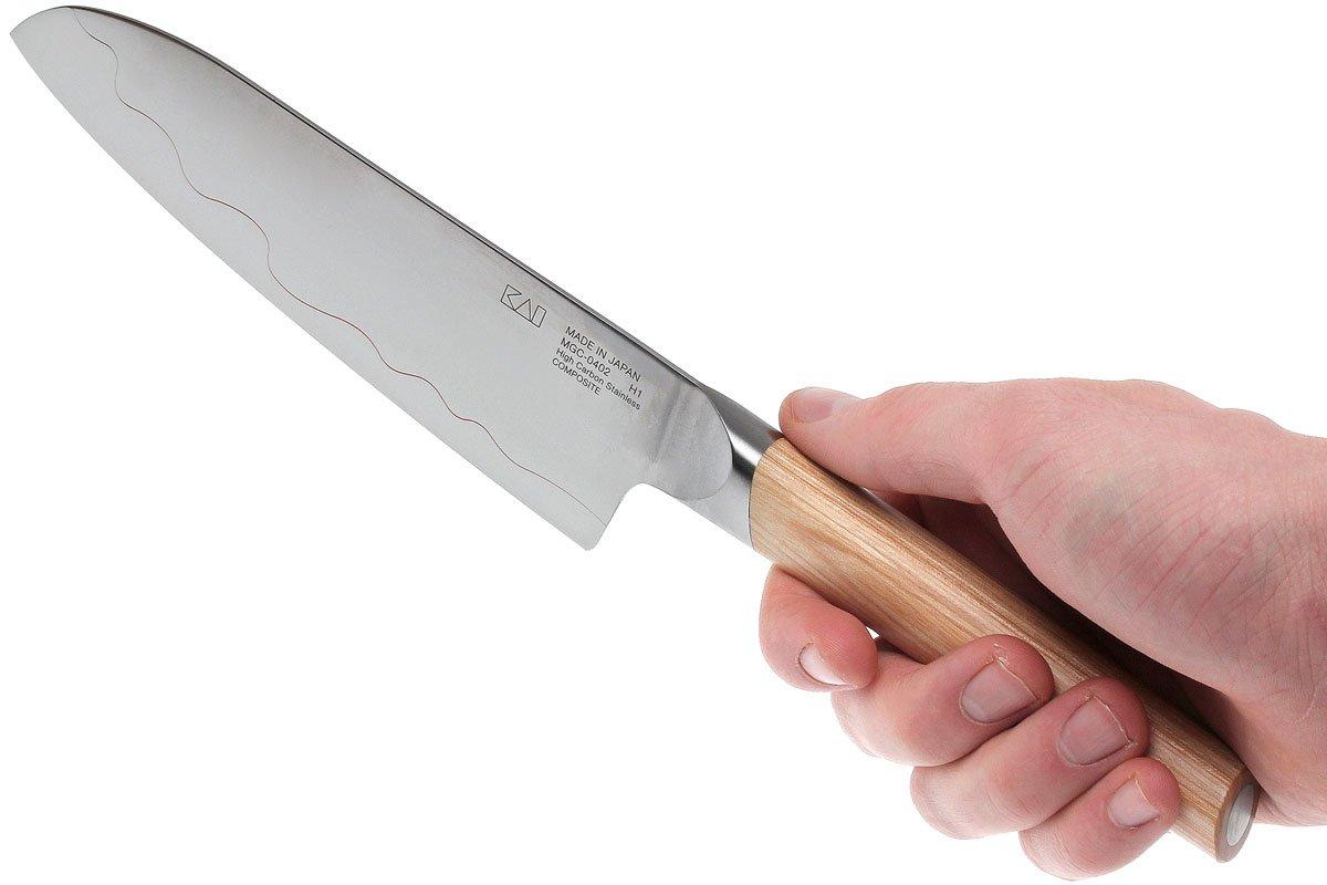 Kai Seki Magoroku Composite santoku 16,5 cm MGC0402 Compras con ventajas en Knivesandtools.es