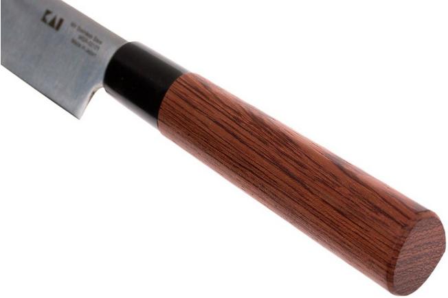 Cuchillo japonés yanagiba KAI Seki Magoroku Redwood 21 cm