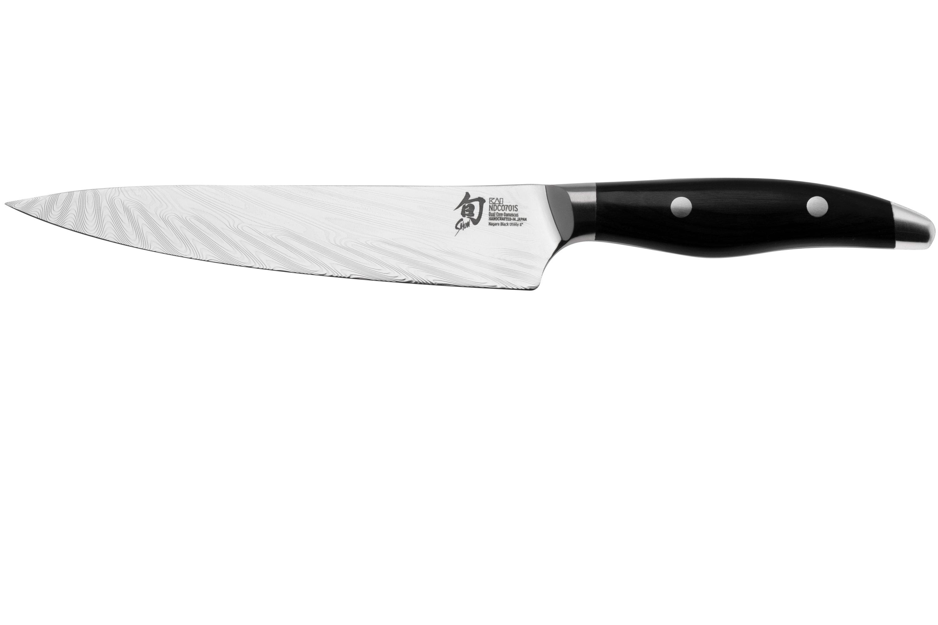 kai-shun-nagare-black-ndc-0701s-utility-knife-15-cm-advantageously