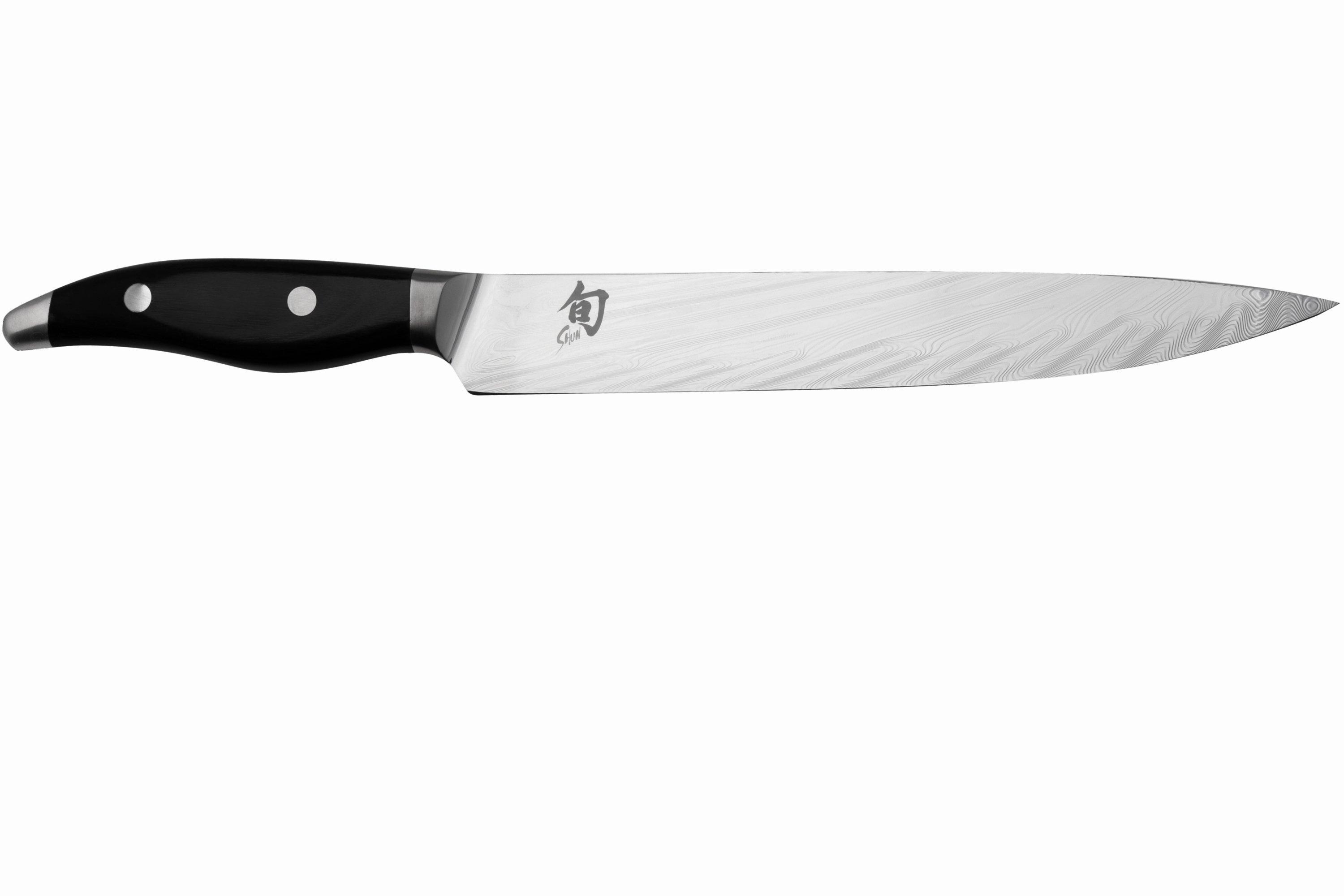 Kai Shun Nagare Black NDC-0704S carving knife, 23 cm | Advantageously ...