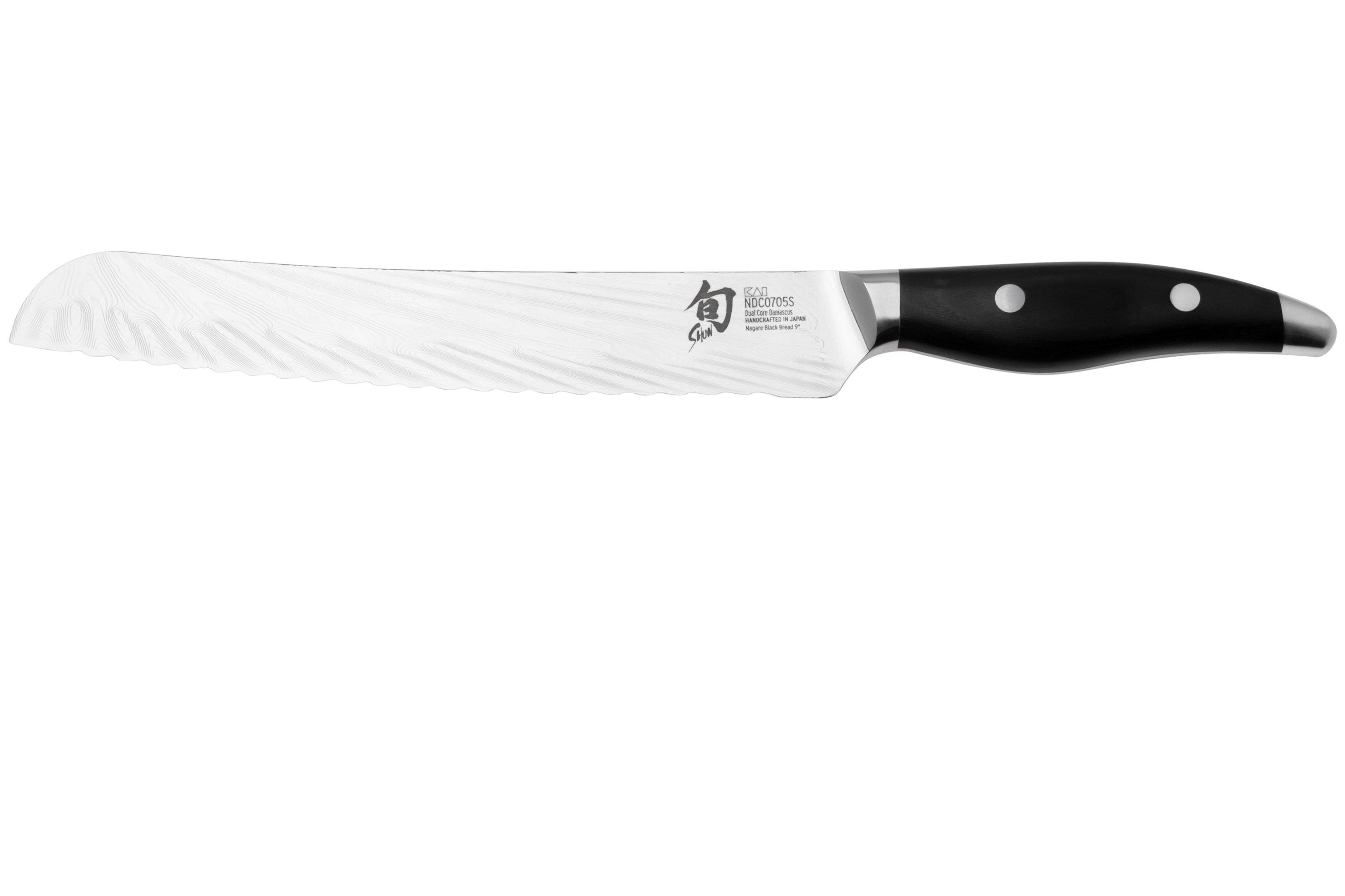 Kai Shun Nagare Black NDC0705S bread knife, 23 cm Advantageously