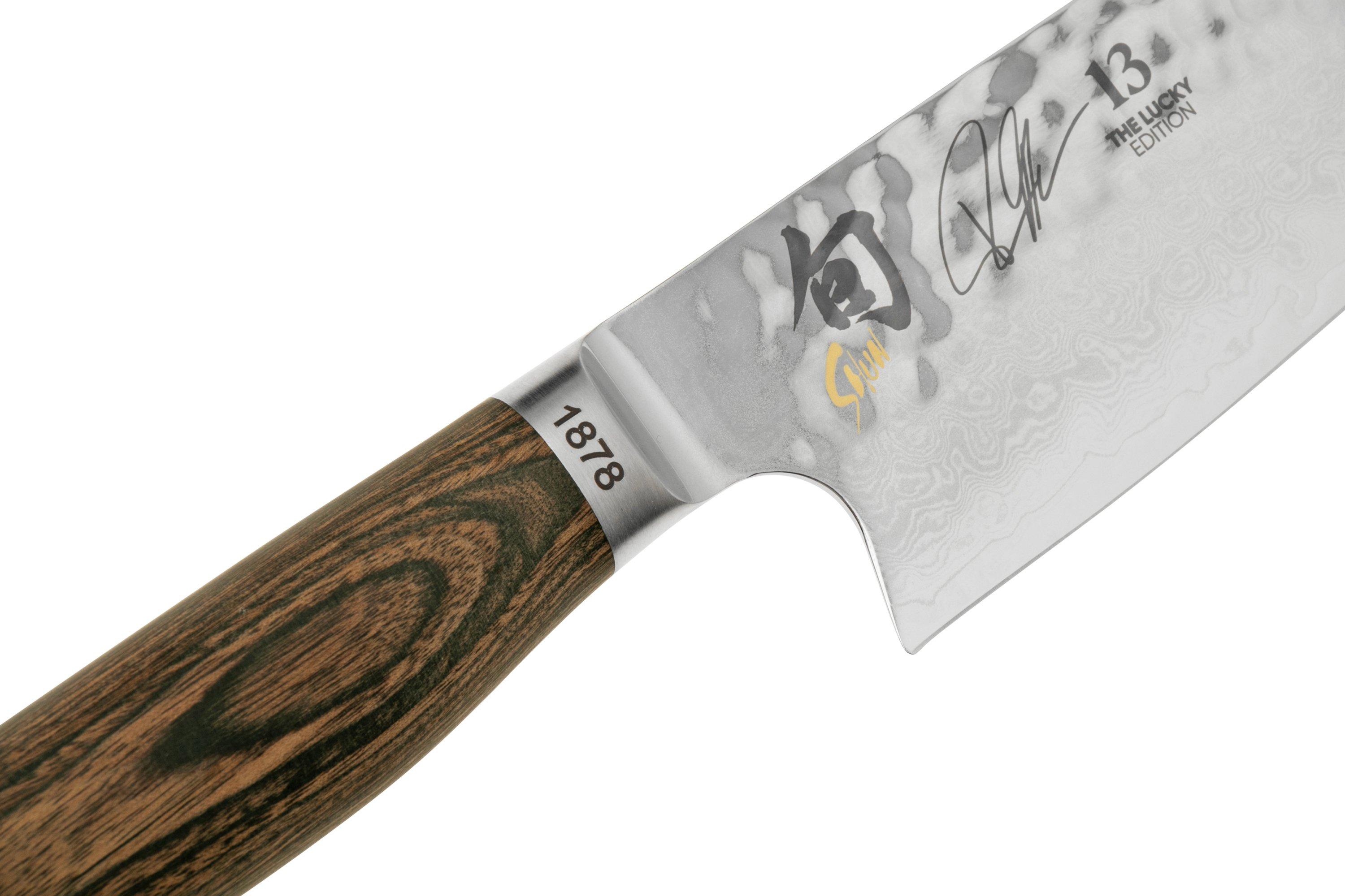 Kai Japan - Shun Premier Tim Mälzer TDM-1784 - Small Kiritsuke 15cm - 13  The Lucky Edition - kitchen knives