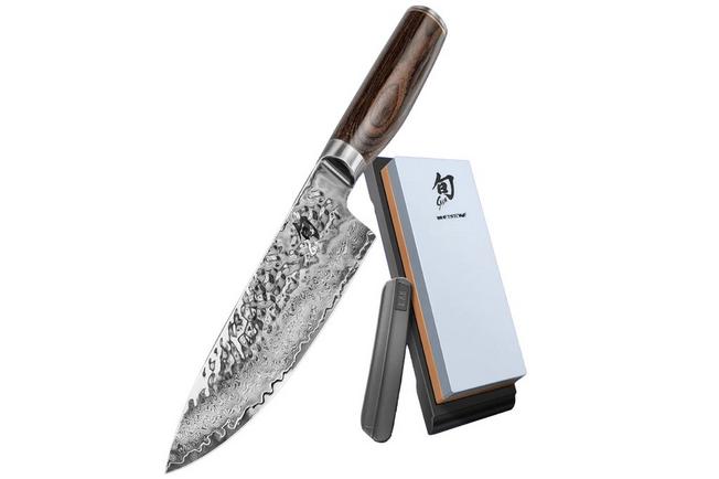 Image for Kai Shun Premier Tim Mälzer Set TDM1706-W25 3-piece set, chef's knife, combination sharpening stone and sharpening aid
